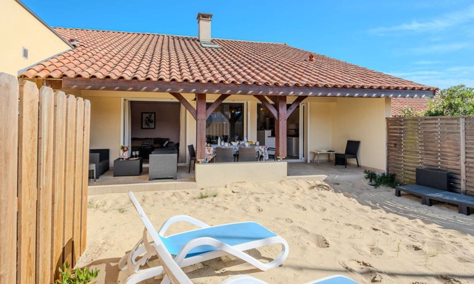 Contis-les-Bains House | 100 m² House ∙ 4 bedrooms ∙ 8 guests