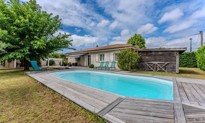 Cazaux House | 110 m² House ∙ 4 bedrooms ∙ 10 guests