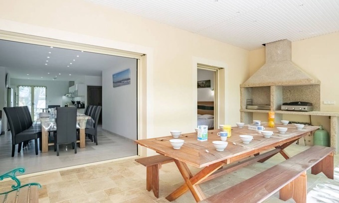 Saint-Paul-en-Born House | 120 m² House ∙ 1 bedroom ∙ 10 guests