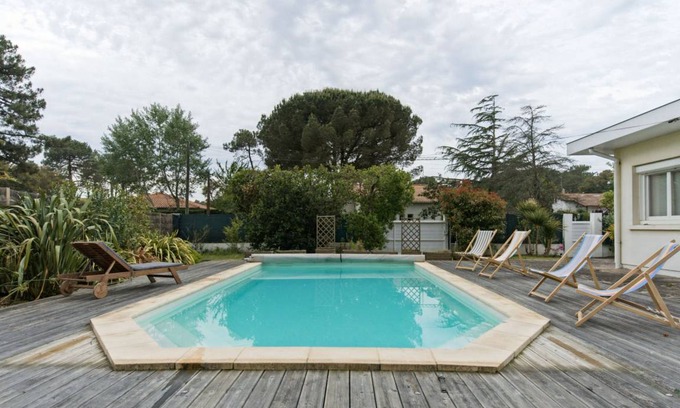 Labenne-Ocean House | 120 m² House ∙ 3 bedrooms ∙ 6 guests