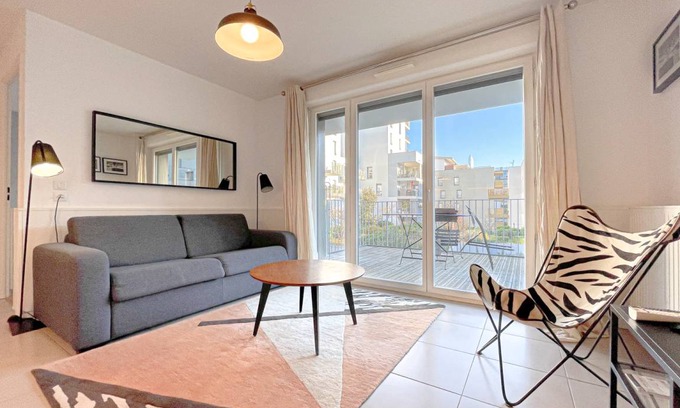 Bassins a Flot Apartment | 35 m² Apartment ∙ 1 bedroom ∙ 4 guests