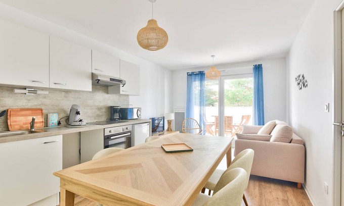Lacanau-Ocean Apartment | 37 m² Apartment ∙ 1 bedroom ∙ 4 guests