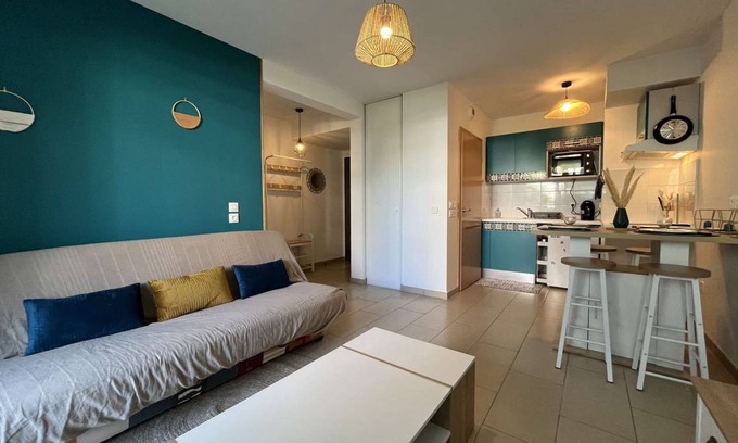 Lusseray Apartment | 41 m² Apartment ∙ 1 bedroom ∙ 4 guests
