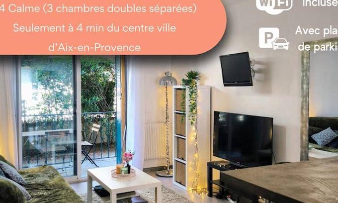Sud Apartment | 58 m² Apartment ∙ 3 bedrooms ∙ 8 guests