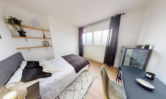 Merignac Resort | 81 m² Private room ∙ 1 bedroom ∙ 1 guest