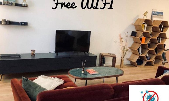 Cognac Apartment | 90 m² Apartment ∙ 2 bedrooms ∙ 4 guests