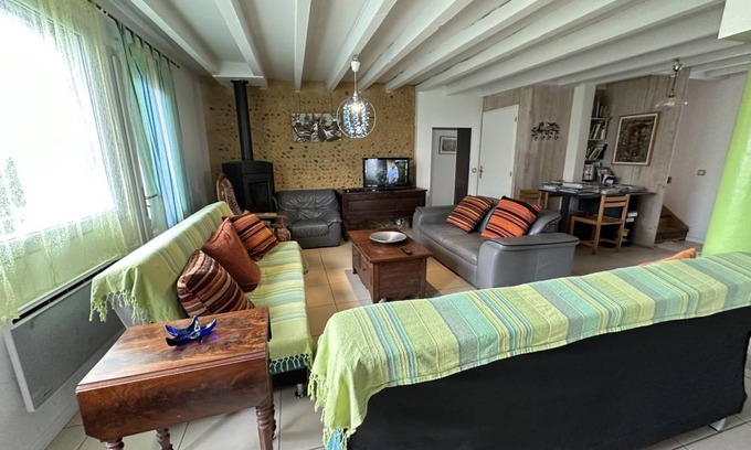 Saint-Maurice-sur-Adour House | 93 m² Gîte ∙ 2 bedrooms ∙ 4 guests