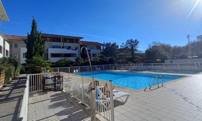Moliets-et-Maa Apartment | Apt In Residence With Swimming Pool