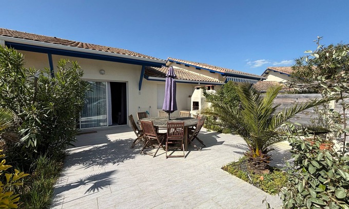 Biscarrosse Plage House | Beachside Duplex in a Quiet Area - Steps from Dunes & Shops - Parking & Cleaning Included
