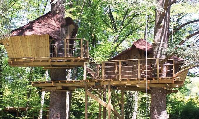 Salles-en-Toulon House | Beauty Park - Ouistitis family cabins 6 people