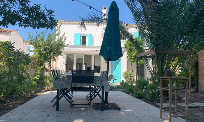 Le Grand-Village-Plage House | Bright family home, with a very pleasant garden, at 15mn walk to the beach