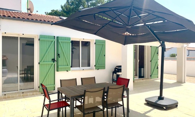 La Couarde-sur-Mer House | CAPUCINE Jolie maison proche Plage