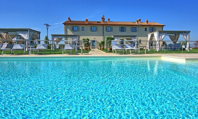Cerreto Guidi Apartment | Cosy apartment for 3 guests with pool, WIFI, A/C, TV and panoramic view