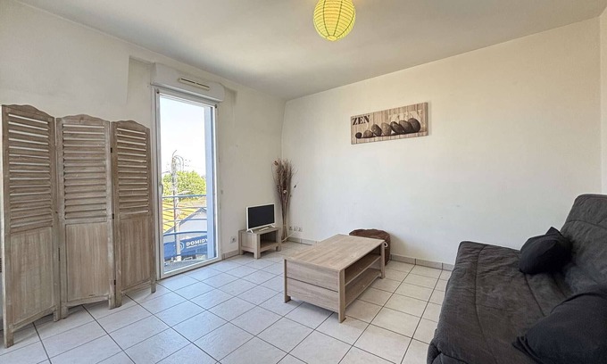Quartier du Casino Apartment | Cozy Studio Near Beach & Shops with Balcony