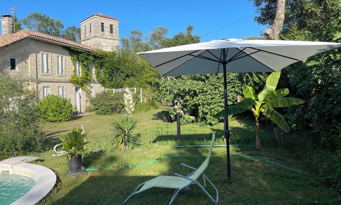 Lagorce Ski Chalet | EQUIPPED 17 m2 CLIMATIZED CHALET near LIBOURNE and St EMILION (50 kms from Bordeaux)
