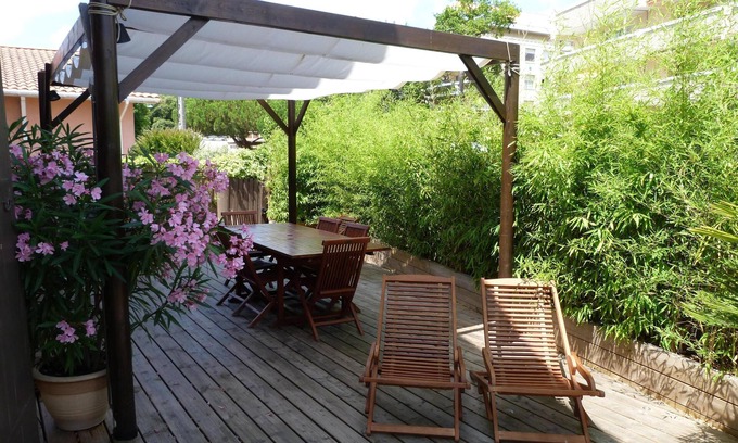 Arcachon Apartment | LA VILLA VICTORIA or the wooden spirit 50 m from the beach