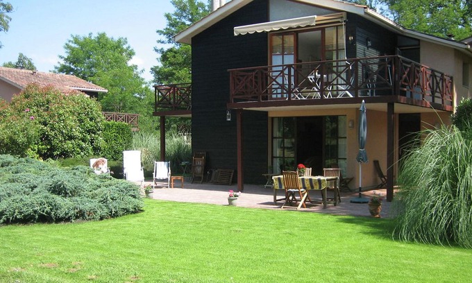 Salles Villa | Luxurious detached villa in a nature reserve with a castle