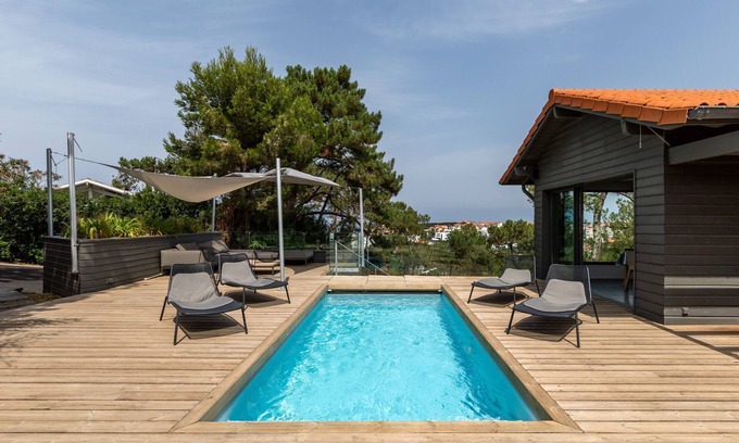 Biarritz Villa | MILADY · KEYWEEK Villa with Pool, Ocean Views in Biarritz