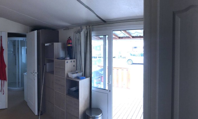 Toulon - Hyeres House | Mobilhome 8 people by the sea - Camping 4 * Les Palmiers Hyères