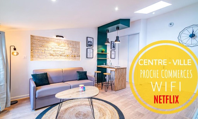 Centre Ville Apartment | MON LOFT NIORTAIS - LE JULIUS