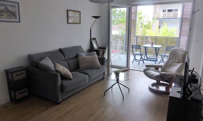 Andernos-les-Bains Apartment | NEW Large comfortable 2 room apartment in a great location