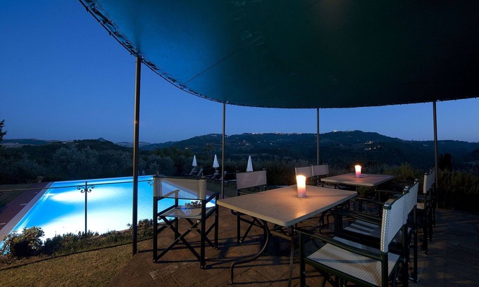 Volterra Villa | Private Villa with private pool, WIFI, A/C, TV, patio, panoramic view, close to San Gimignano