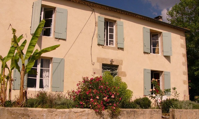 Saint Exupery House | Stone farmhouse and pool surrounded by vineyards under an hour from Bordeaux.