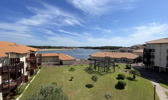 Vieux-Boucau-les-Bains Apartment | T2 with Mezzanine, Pool, Parking, Pets allowed