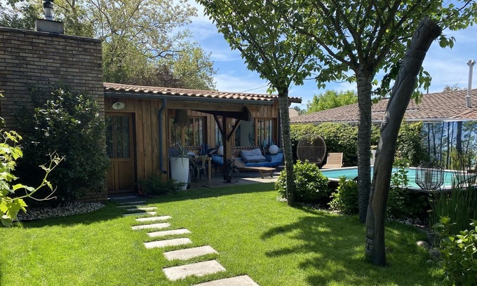 Lanton House | Villa Bois Typique du Bassin Darcachon 300 m de la Plage Suzette à Lanton