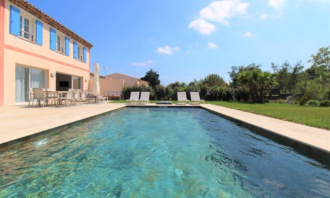 Les Restanques House | Villa for 8 people with private pool, 300 meters from the sea, located in Grimaud