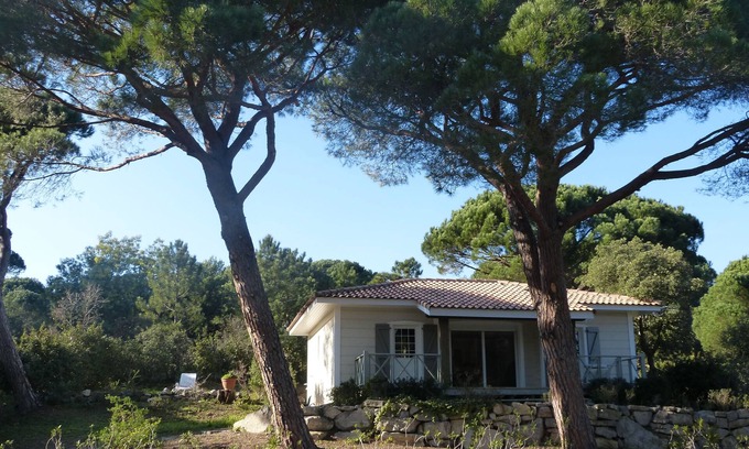 Gassin House | Wooden house with garden 7 km from St Tropez 6 people/3 bedrooms near beaches