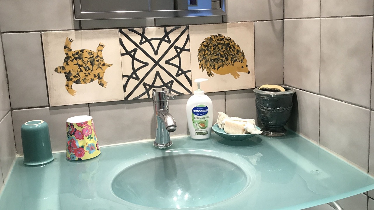 Photo of Bathroom in Orange