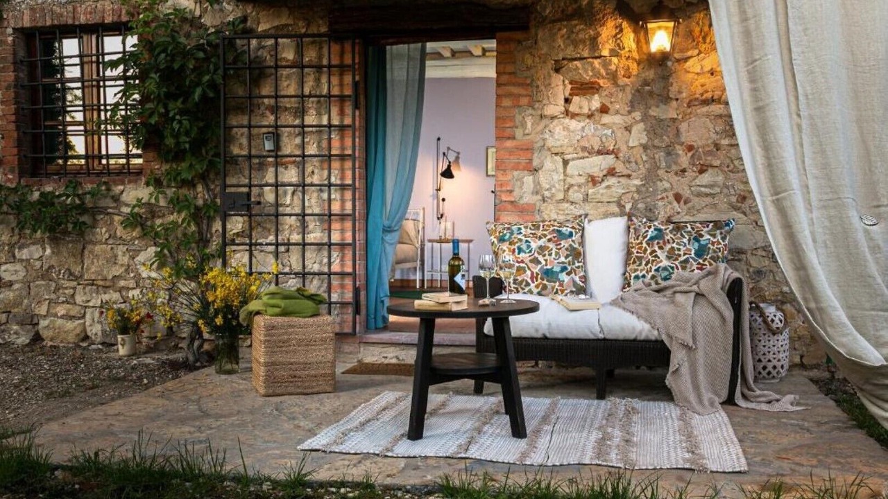 Photo of Patio Balcony in Gaiole in Chianti