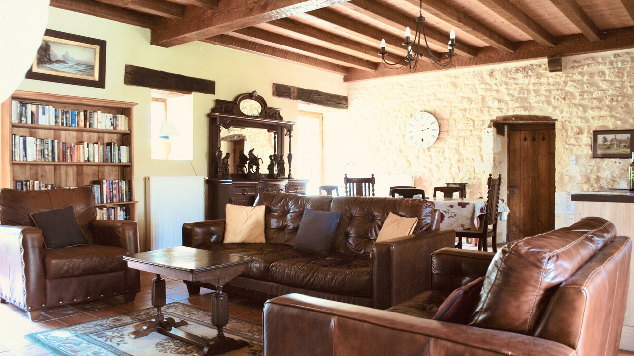 Photo of Livingroom in Saint-Avit-Senieur