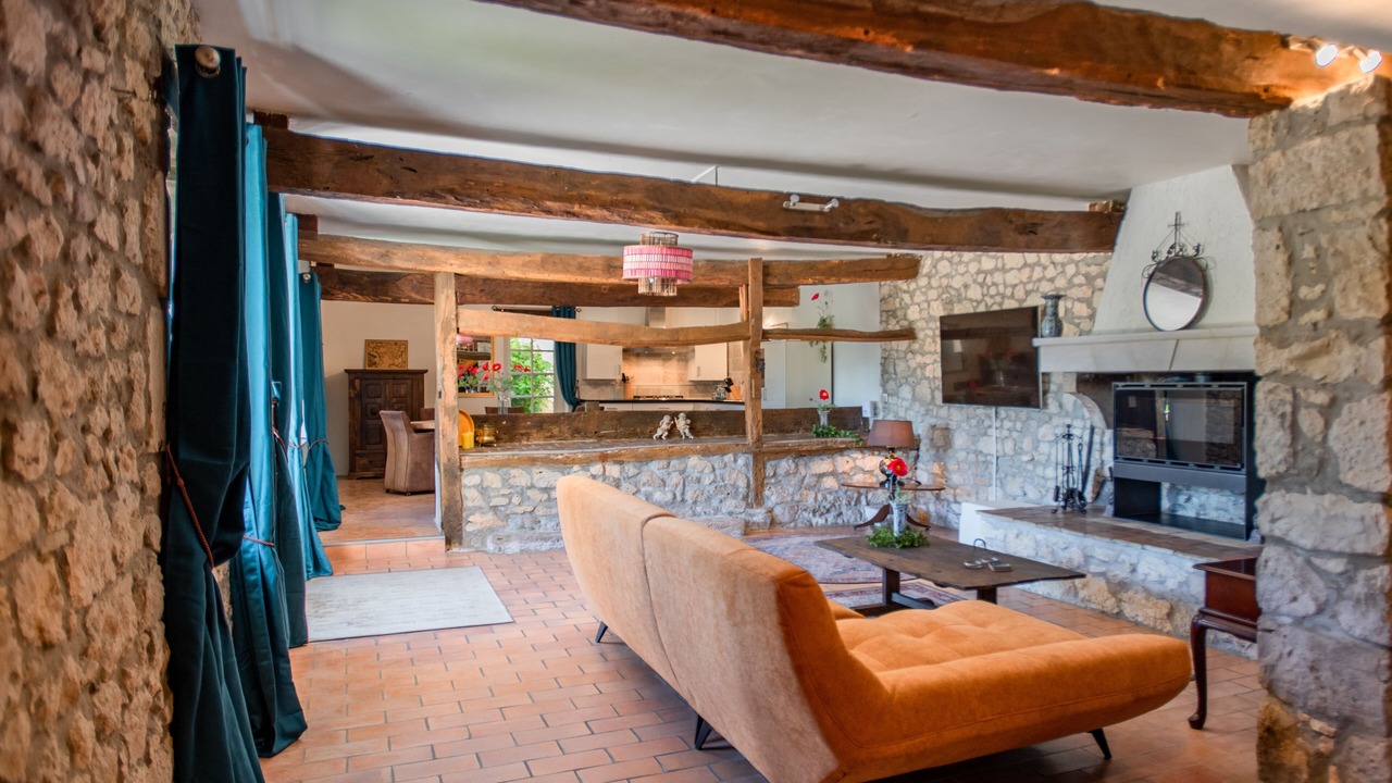 Photo of Livingroom in Savignac-de-Duras