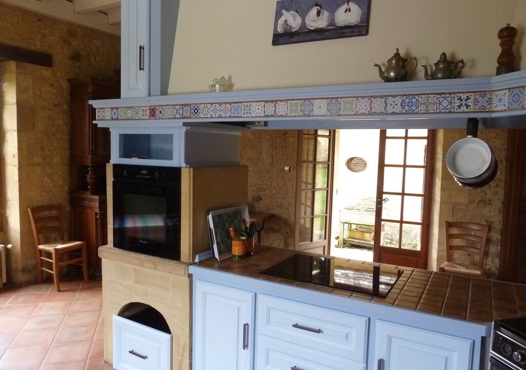 Photo of Kitchen in Saint-Avit-Senieur