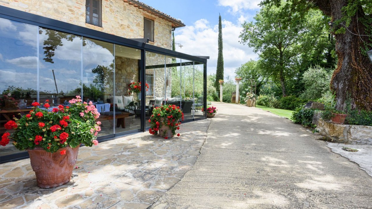Photo of Patio Balcony in Castellina in Chianti