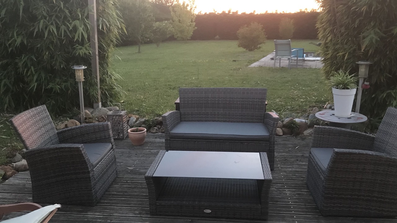 Photo of Patio Balcony in Bonneville-et-St-Avit-de-Fumadieres
